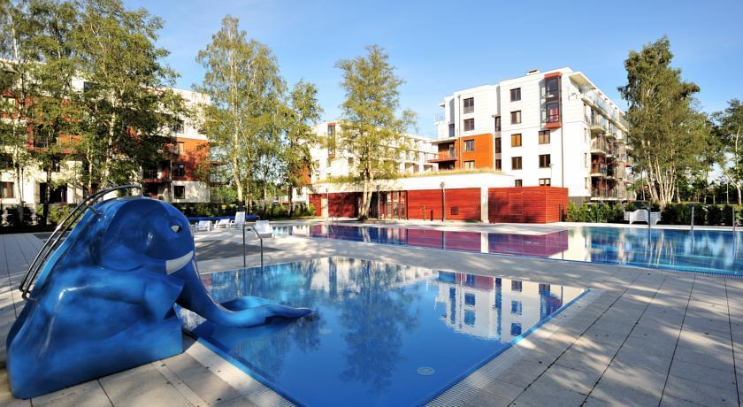Apartament Aquamarine Polanki Kołobrzeg Esterno foto
